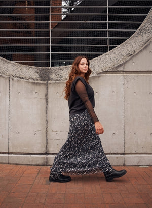 Falda print
