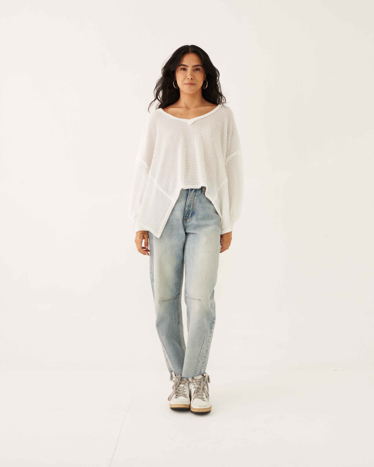 Buzo blanco oversize