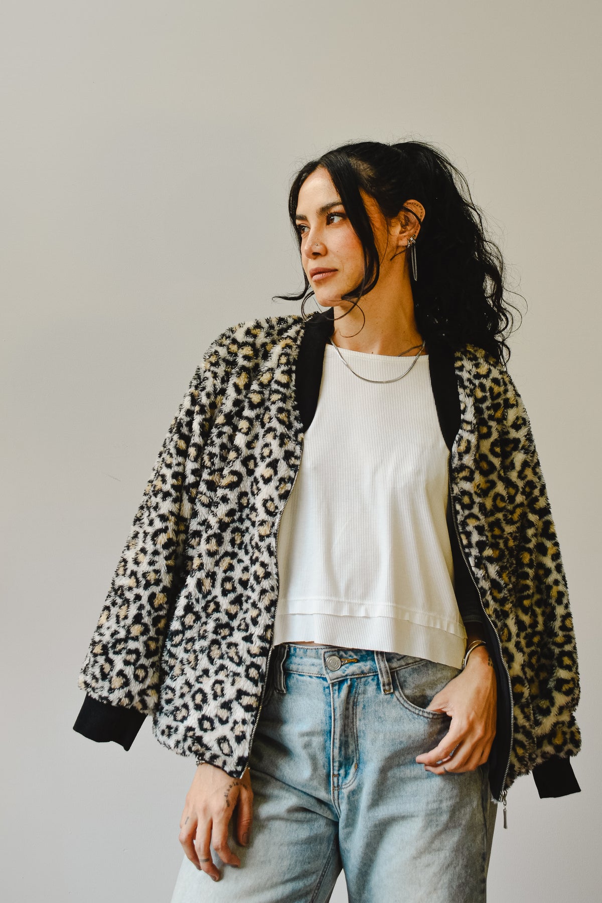Chaqueta animal Print